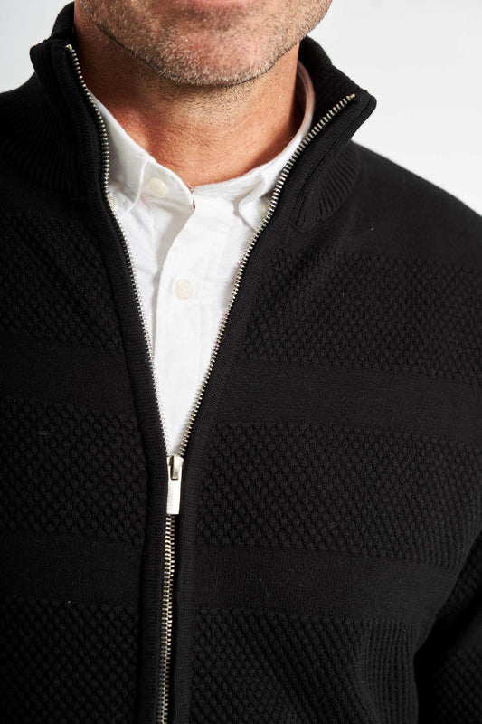 Sømand Cardigan 'Ry' - Black