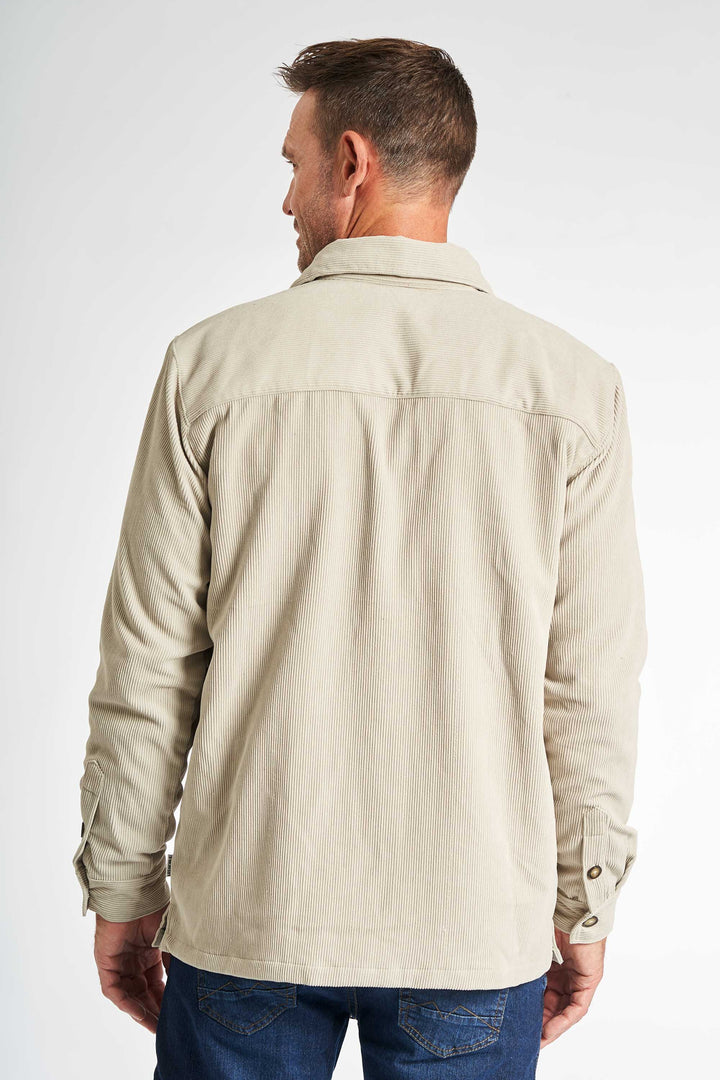 Overshirt 'Lunderskov' - Soft Sand