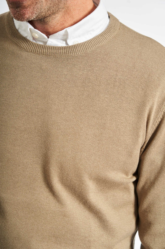 O'Neck Strik 'Haderslev' - Dark Sand