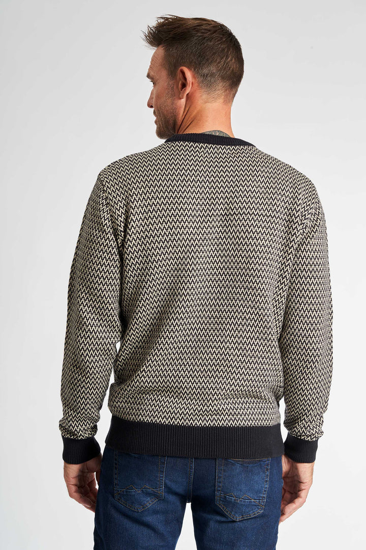 Striktrøje 'Karlslunde' - Dark Navy