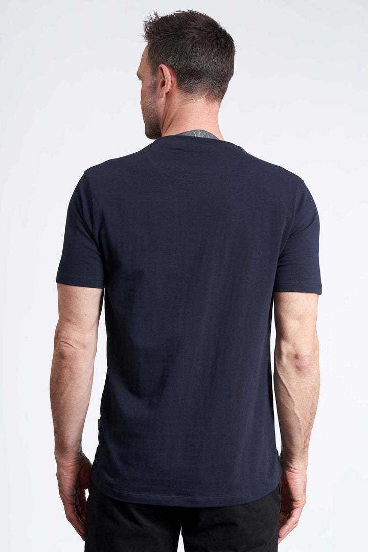 Logo T-Shirt 'Mern' - Dark Navy Three