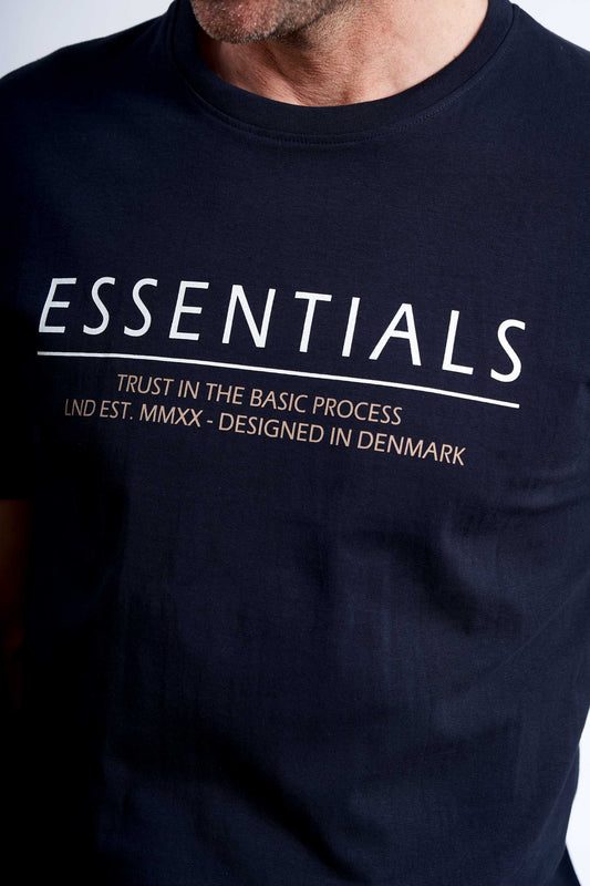 Logo T-Shirt 'Mern' - Dark Navy Three