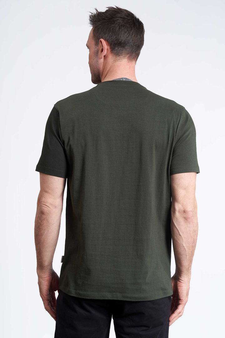 Logo T-Shirt 'Mern' - Hunter Green Three