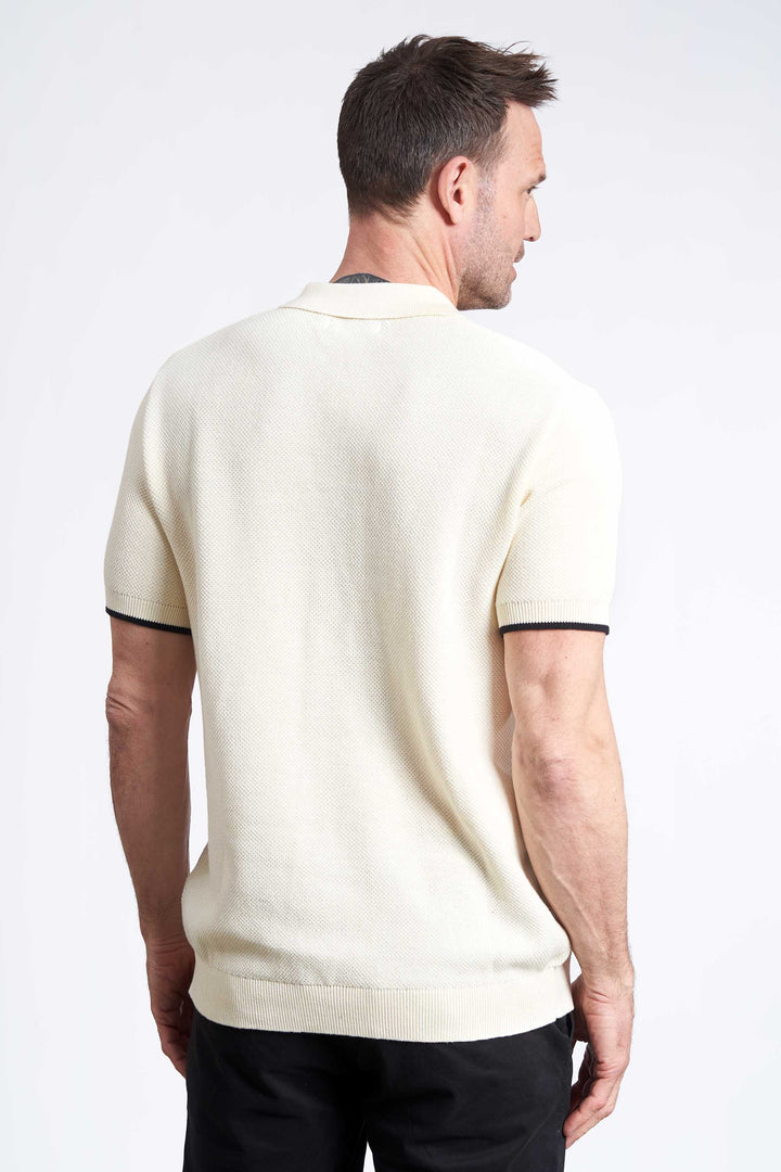 Strik Polo 'Havdrup' - Unbleached