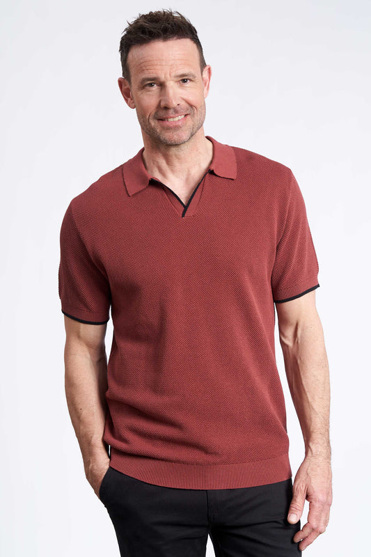 Strik Polo 'Havdrup' - Apple Butter