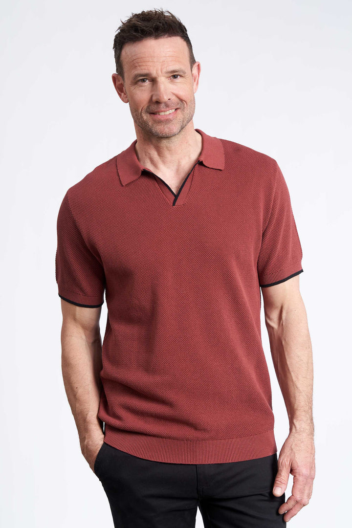 Strik Polo 'Havdrup' - Apple Butter