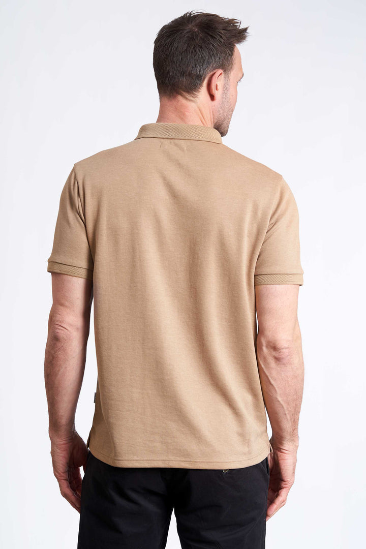Strik Polo 'Thyholm' - Cornstalk