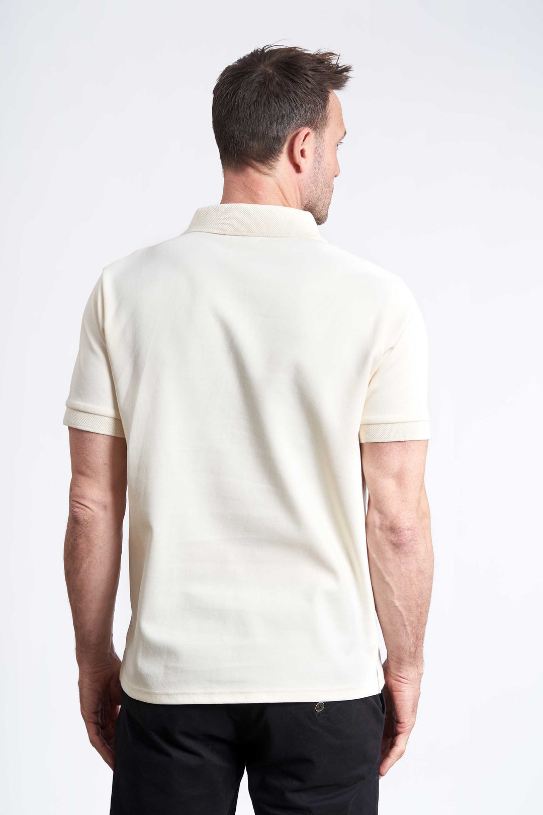 Strik Polo 'Thyholm' - Unbleached