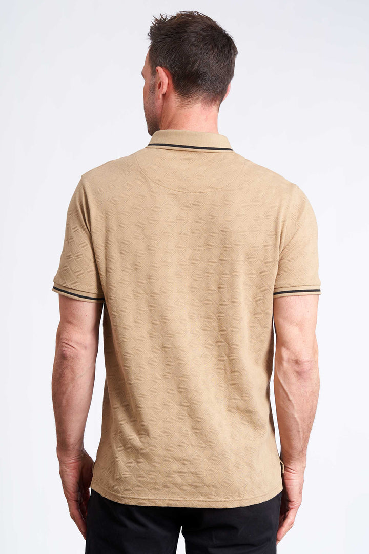 Strik Polo 'Gedved' - Cornstalk
