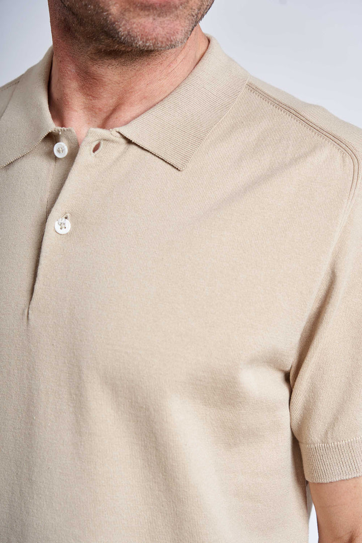 Strik Polo 'Gudbjerg' - Peyote