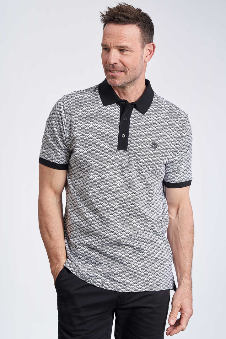 Polo T-Shirt 'Grenaa' - AOP 3-1