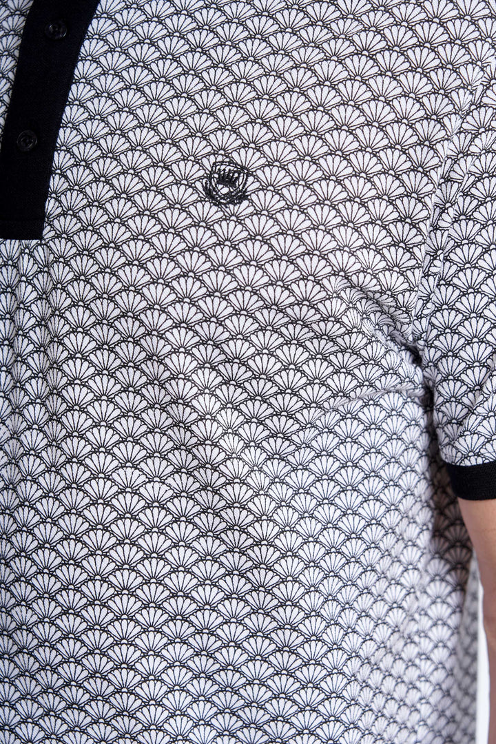 Polo T-Shirt 'Grenaa' - AOP 3-1