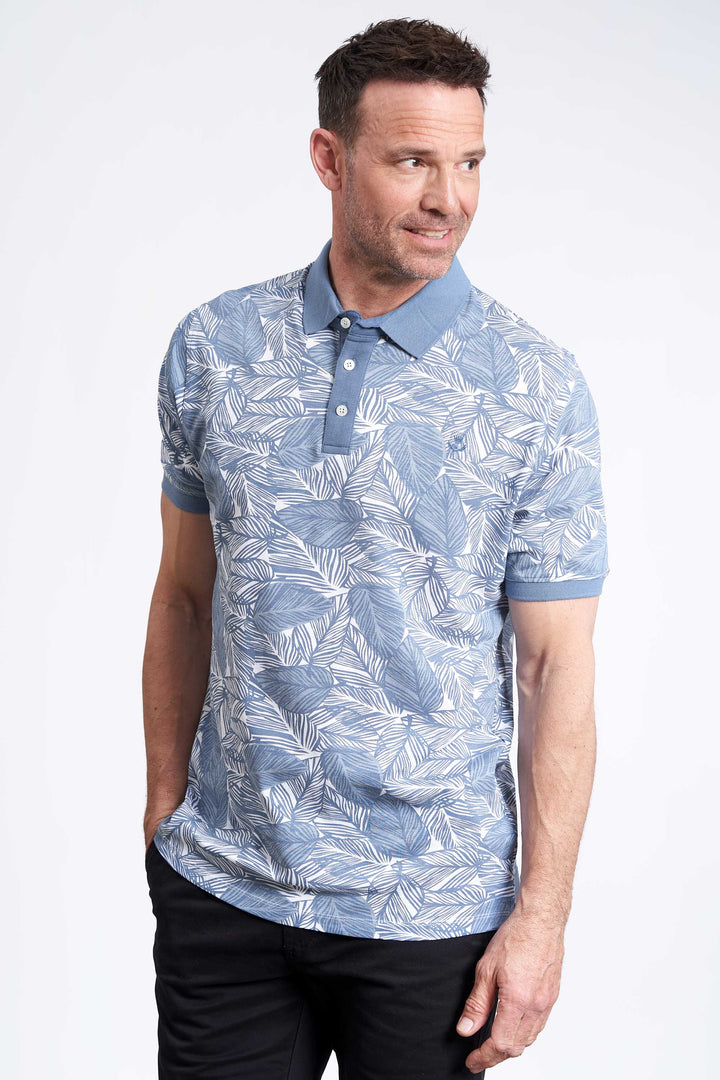 Polo T-Shirt 'Grenaa' - AOP 6-1