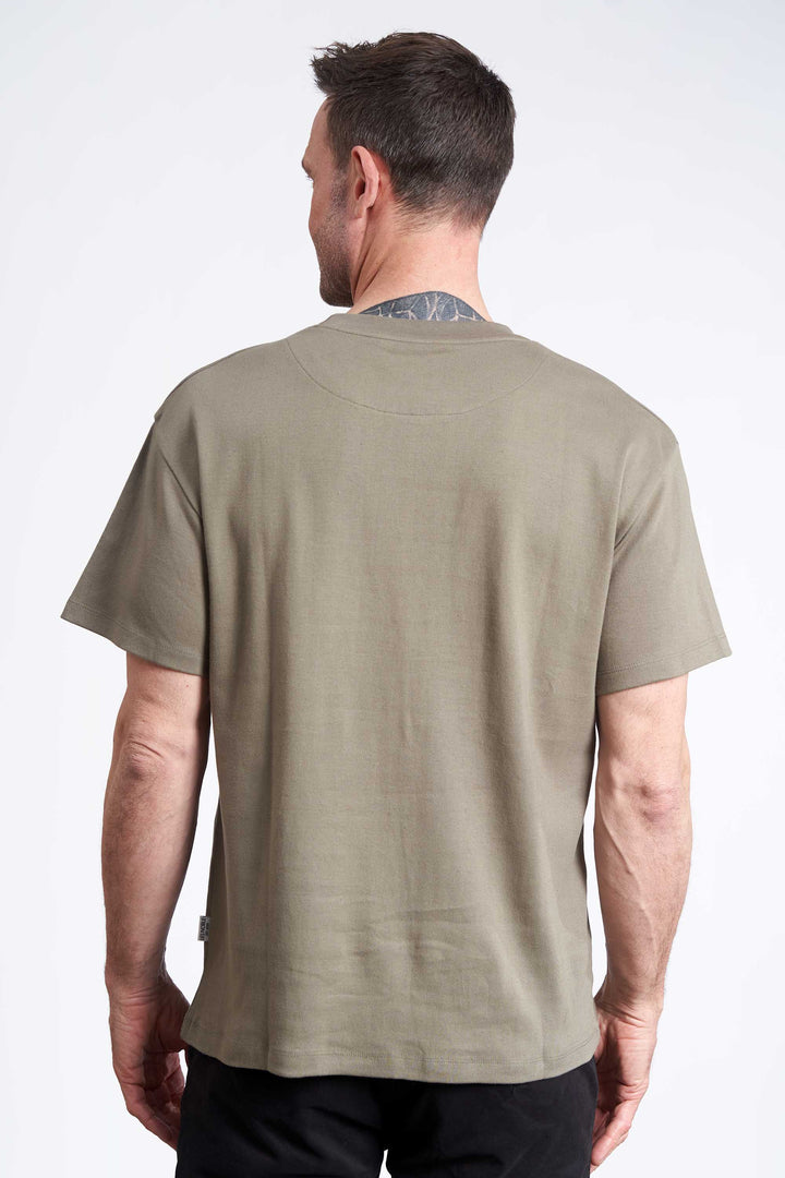 Box Fit T-Shirt 'Galten' - Army