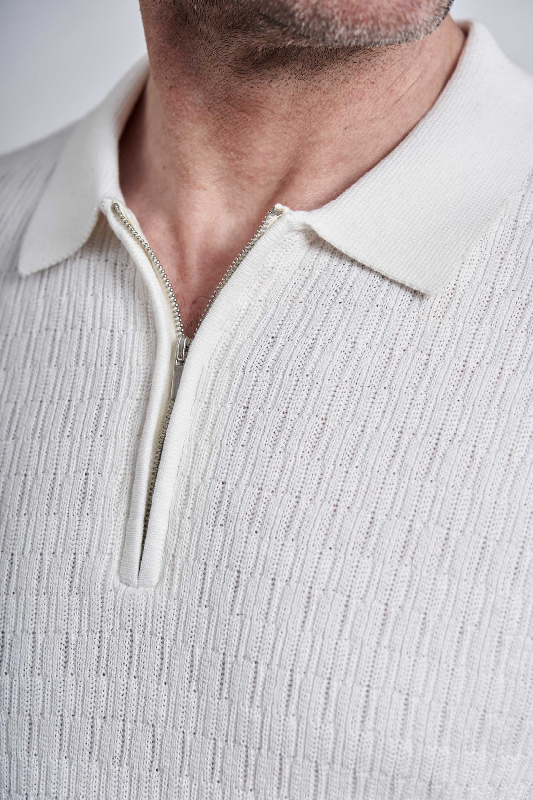 Strik Polo 'Holstebro' - Unbleached