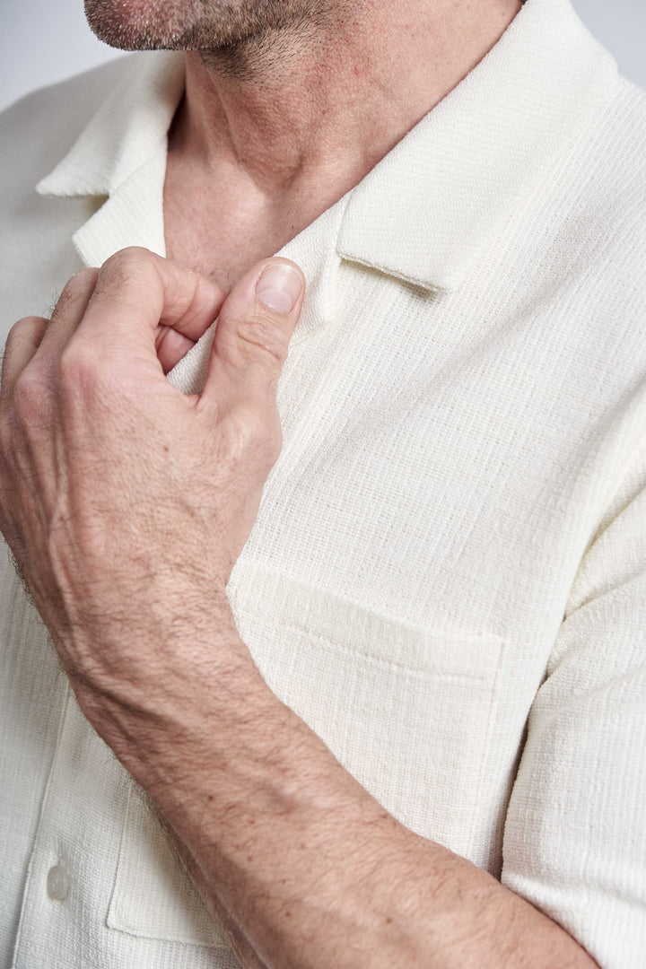 K/æ Skjorte 'Hundslund' - Unbleached