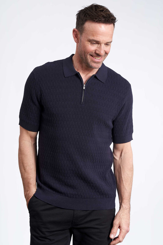 Strik Polo 'Holstebro' - Dark Navy