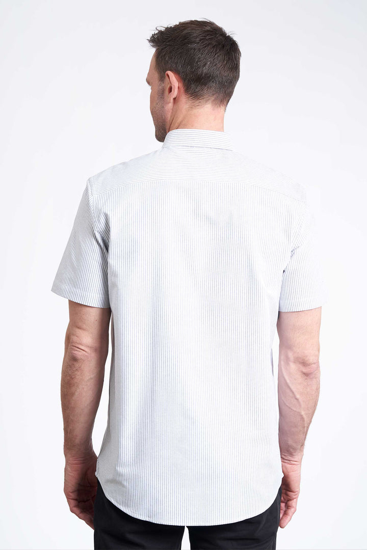 K/æ Oxford Skjorte 'Tinglev' - Thyme Stripe One