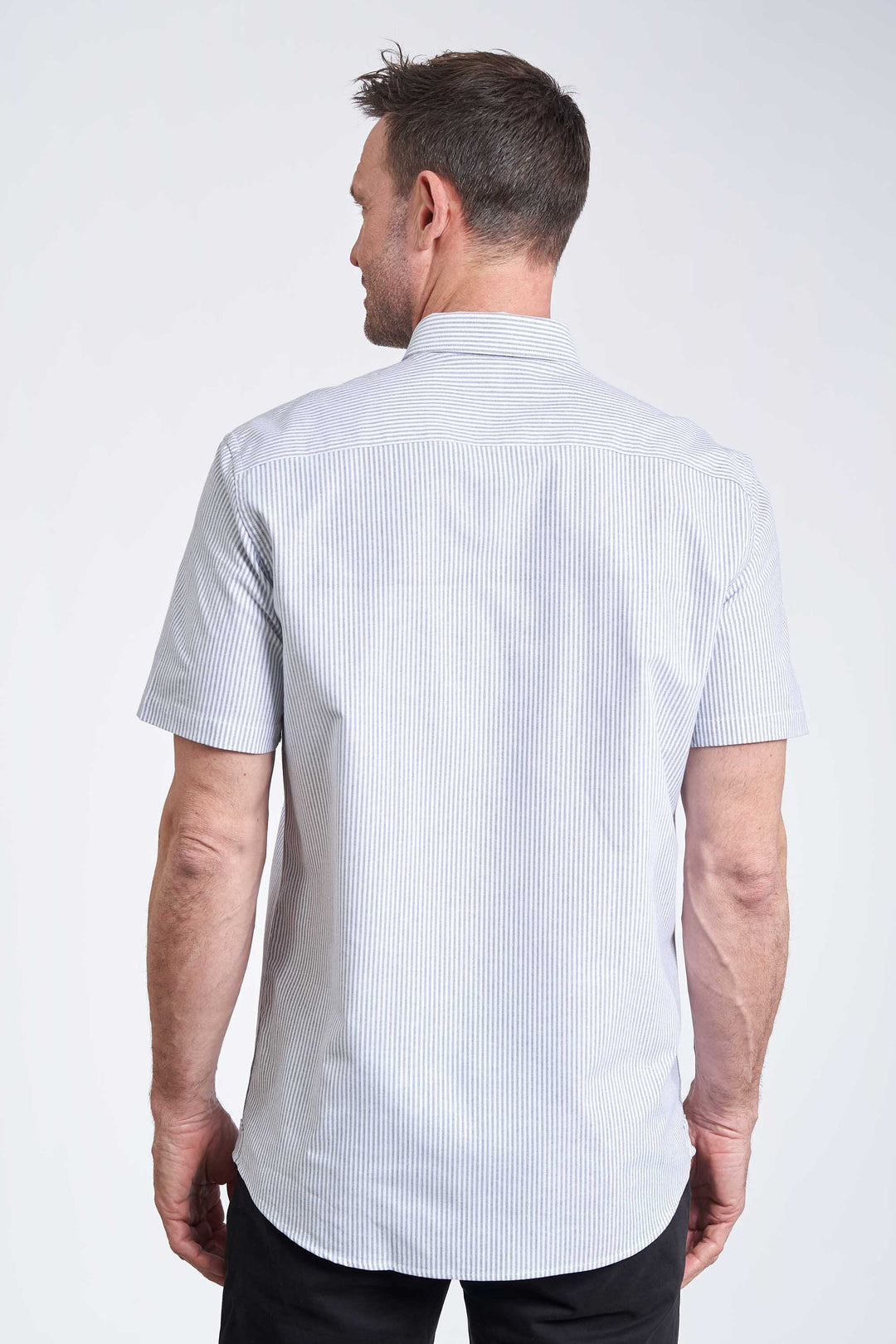 K/æ Oxford Skjorte 'Tinglev' - Insignia Blue Stripe