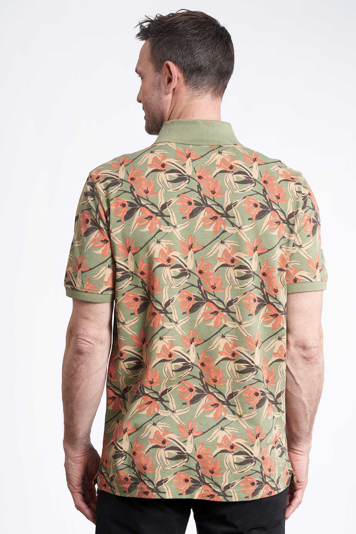 Polo Pique 'Feifer' - Light Army / AOP