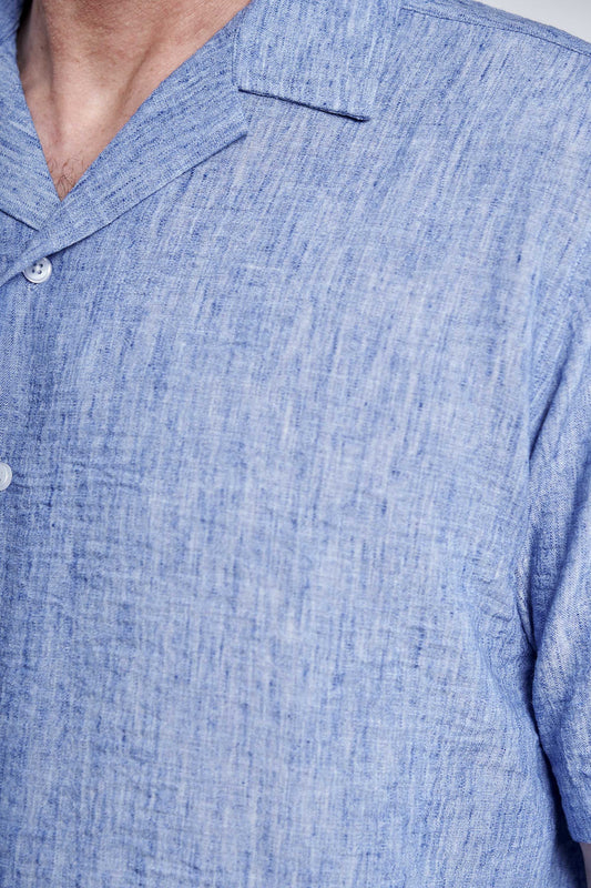 K/æ Skjorte 'Marius' - Blue melange