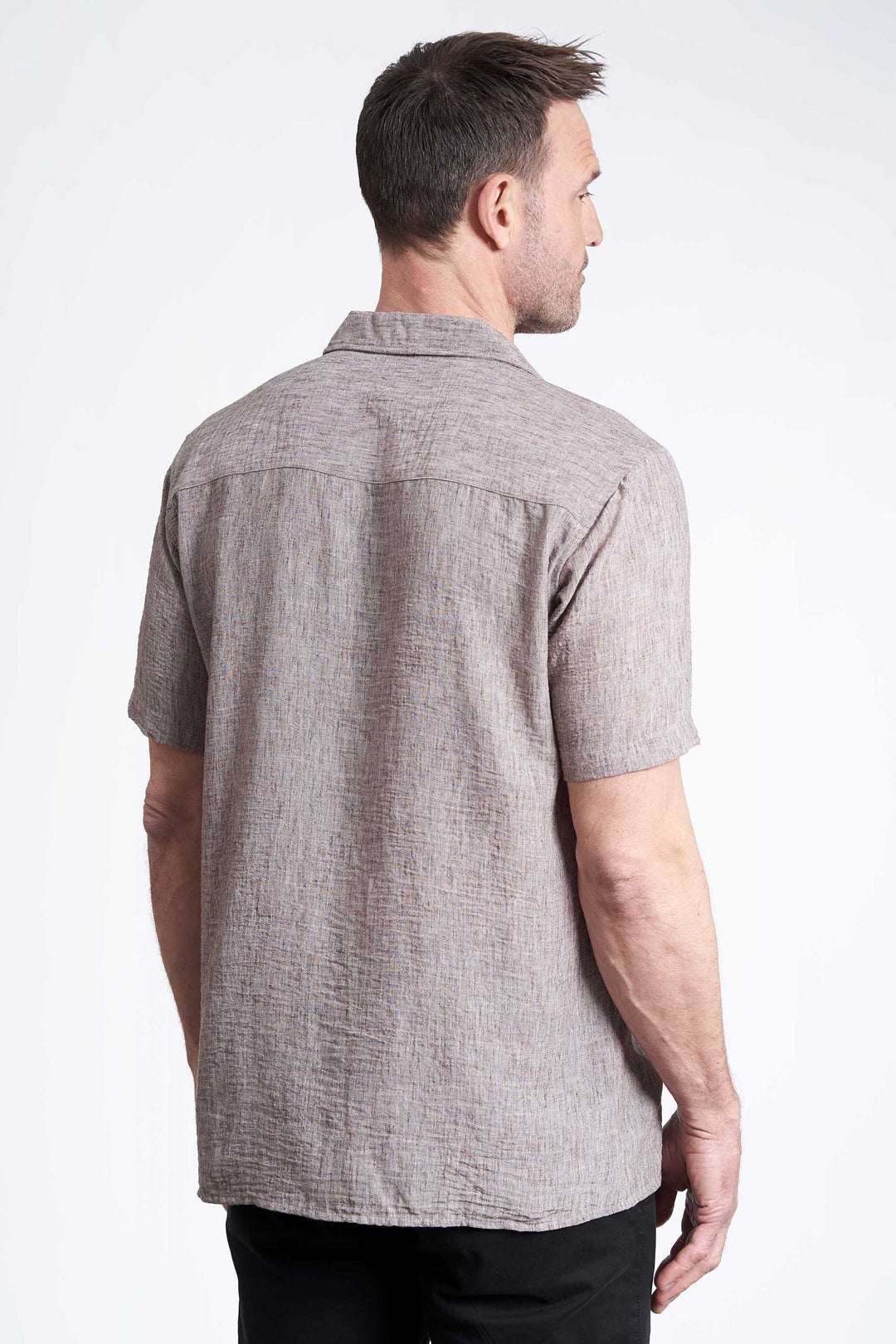 K/æ Skjorte 'Marius' - Brown melange