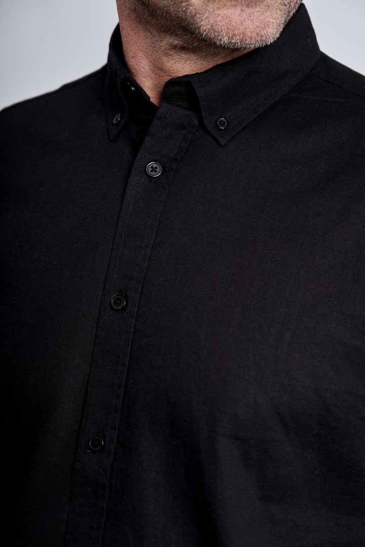 K/æ Hørmix Skjorte 'Valder' - Black