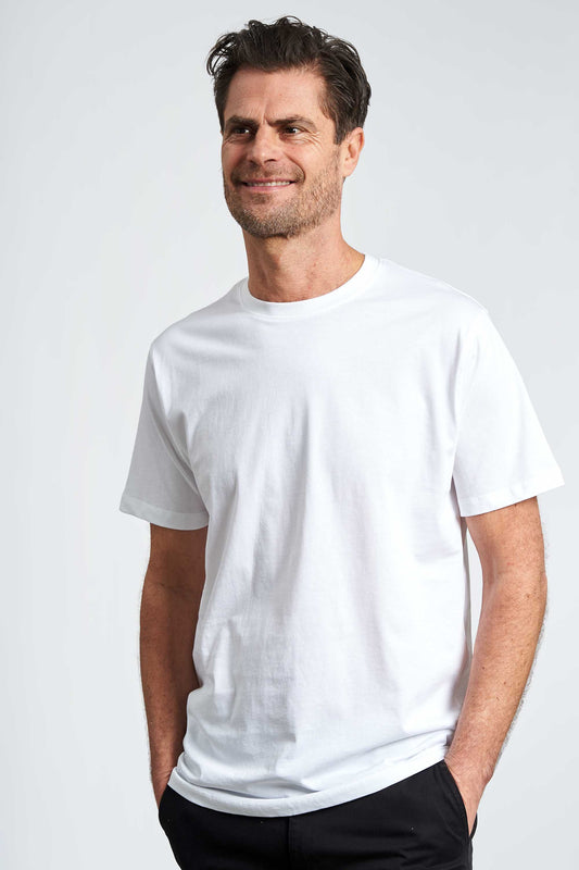 T-shirt 'Dollerup' - Optical White