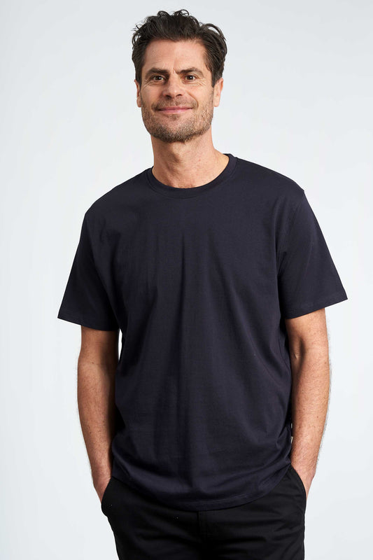 T-shirt 'Dollerup' - Dark Navy