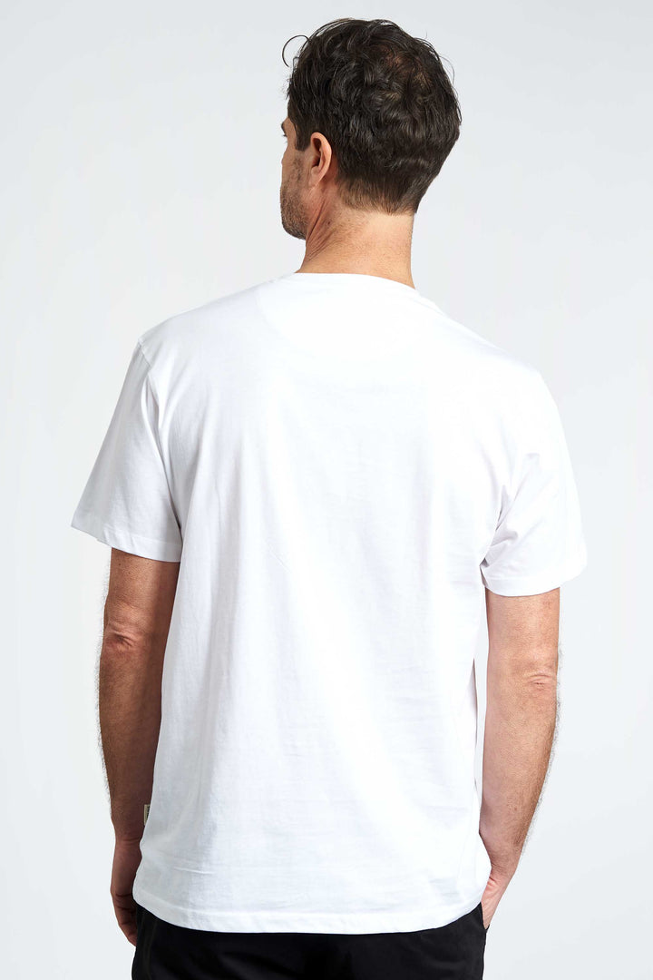 T-shirt 'Dollerup' - Optical White One