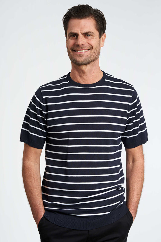 T-Shirt 'Broby' - Dark Navy