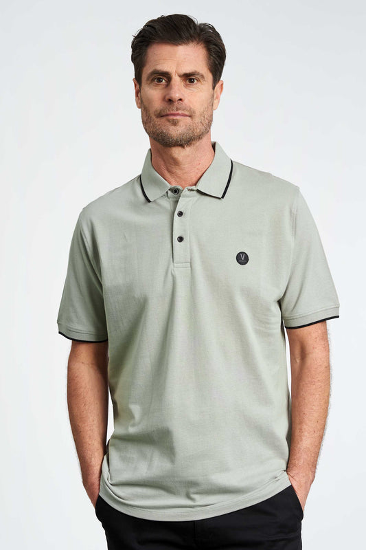 Polo 'Bording' - Mirage Gray