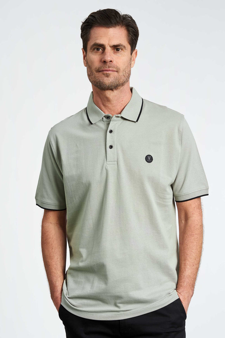 Polo 'Bording' - Mirage Gray