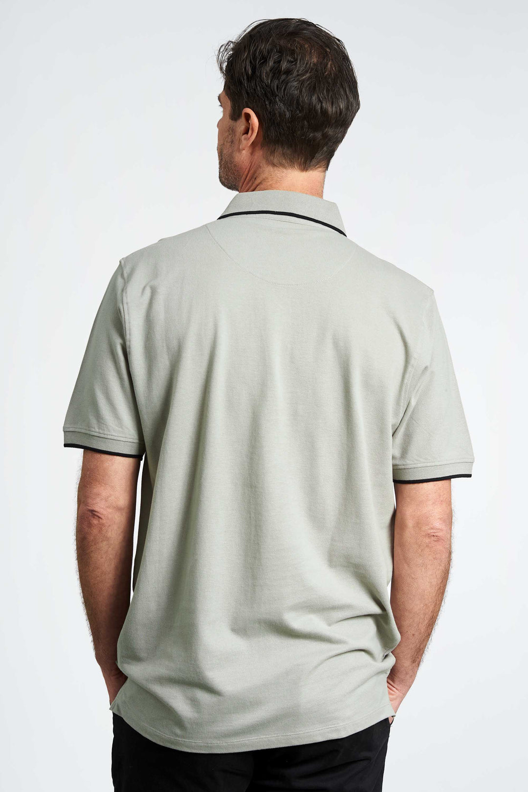 Polo 'Bording' - Mirage Gray