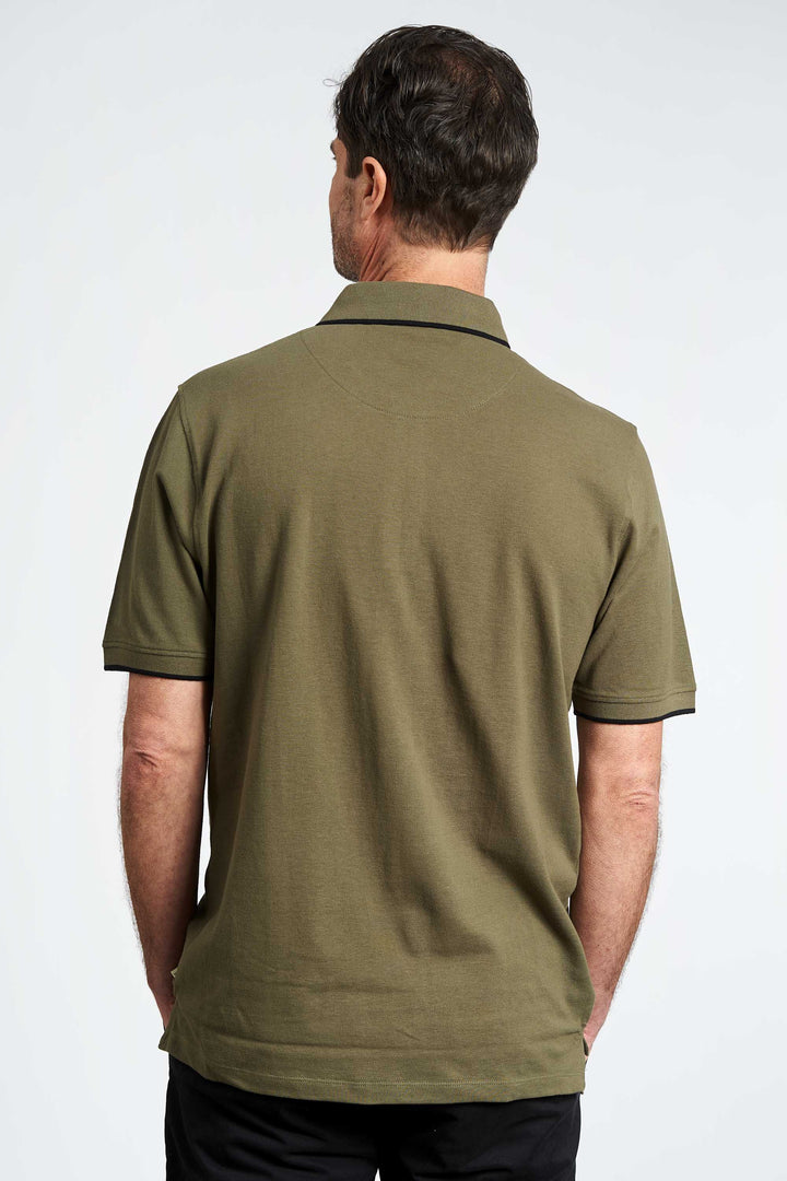 Polo 'Bording' - Army