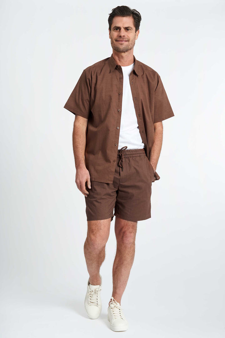 Shorts 'Vorbasse' - Mocca