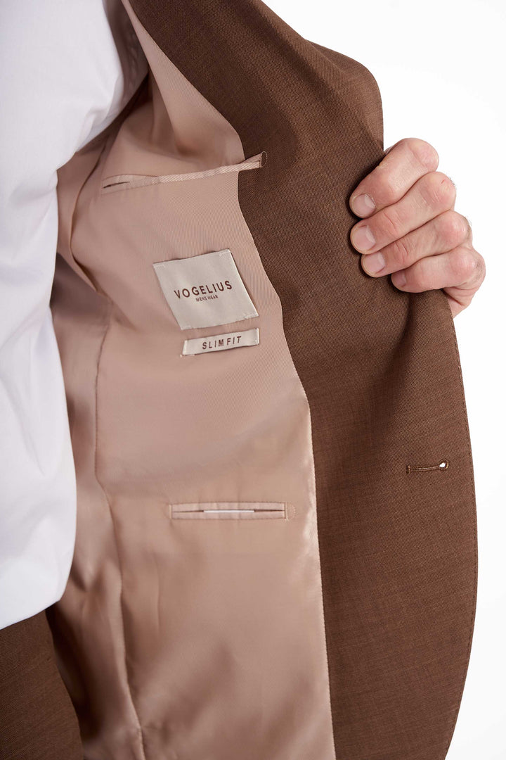 Jakkesæt 'Sebastian' - Coffee