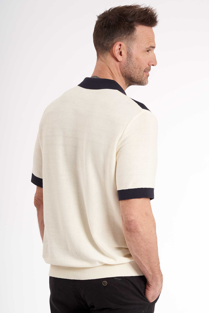 Strik Polo 'Agedrup' - Unbleached