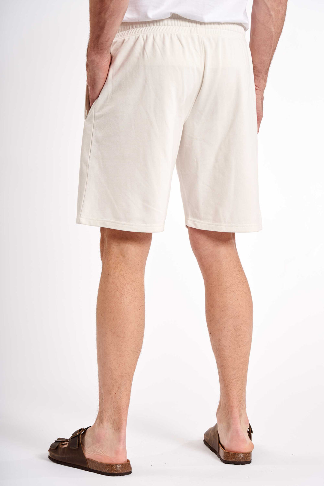 Sweat Shorts 'Borup' - Clear Off White