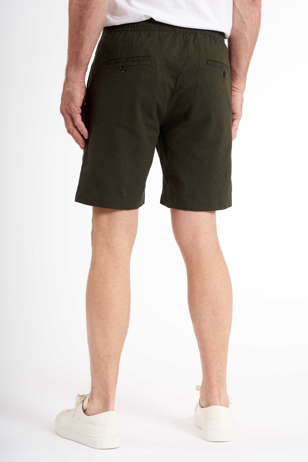 Shorts Hørmix 'Sigurd' - Dark Green