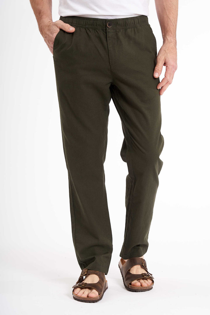 Bukser Hørmix 'Johan' - Dark Green