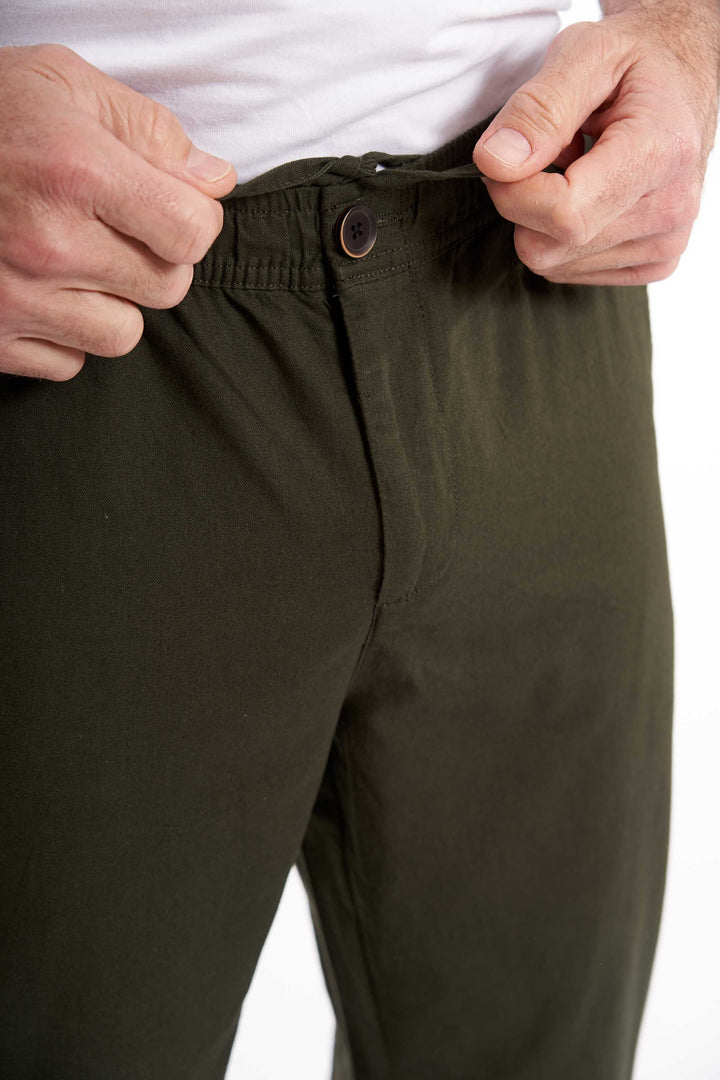 Bukser Hørmix 'Johan' - Dark Green