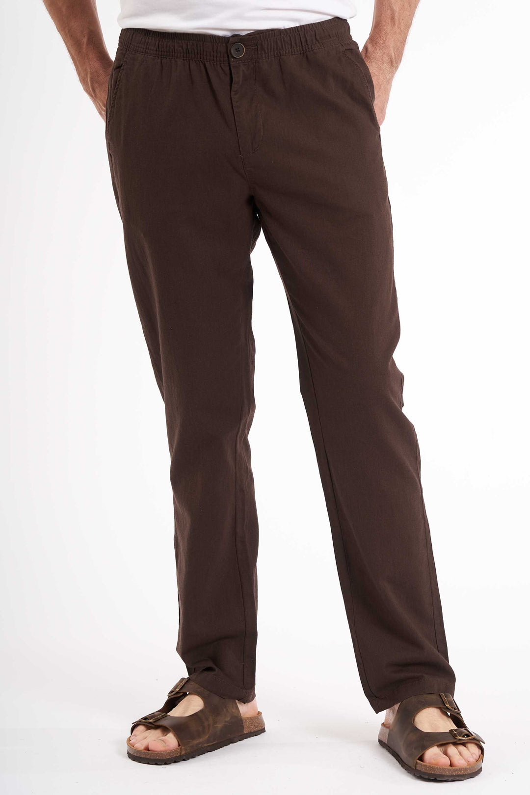 Bukser Hørmix 'Johan' - Brown