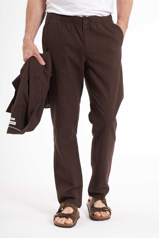 Bukser Hørmix 'Johan' - Brown