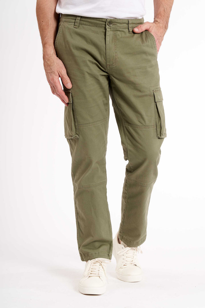 Cargo Pants 'Sporup' - Deep Lichen Green