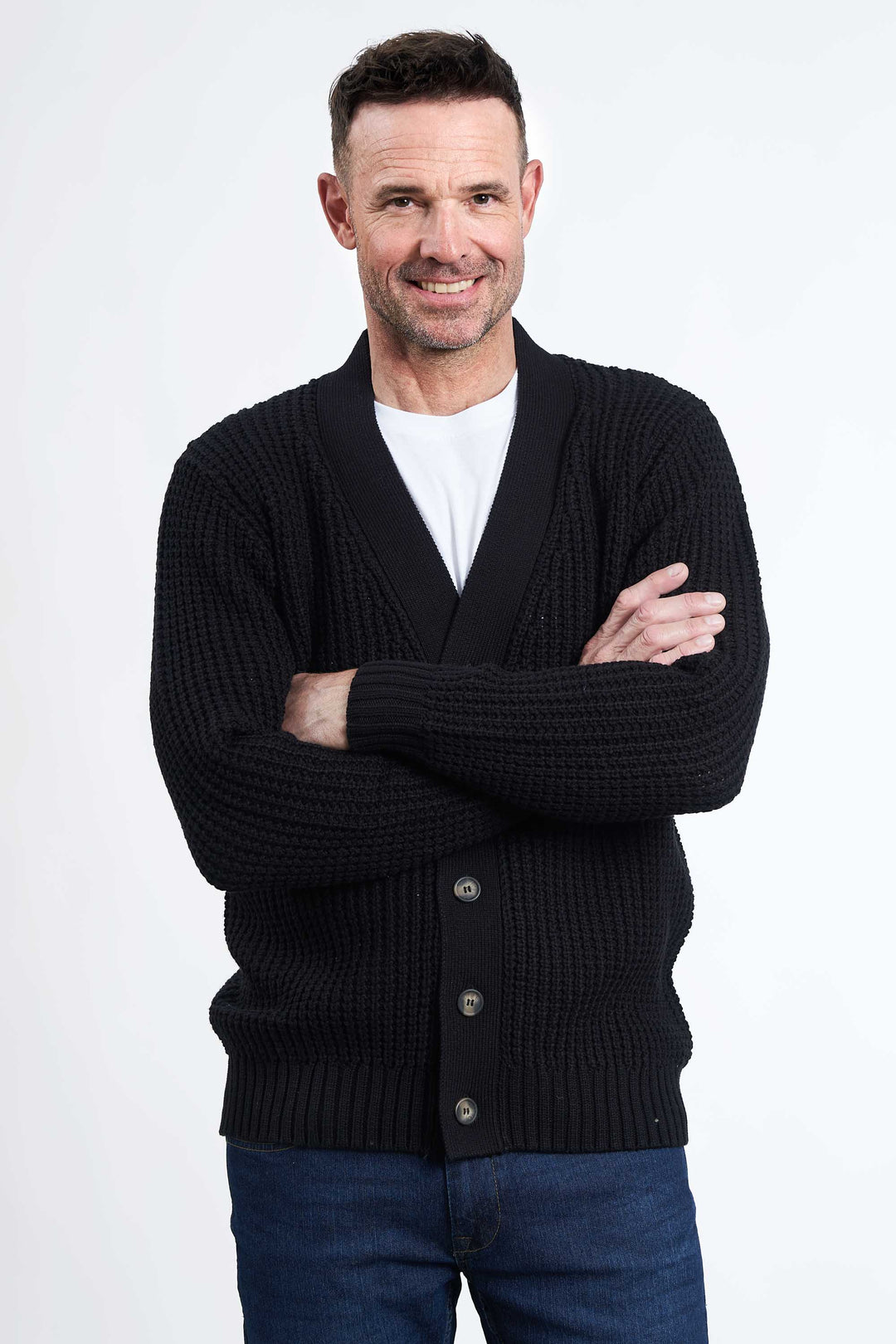Strik Cardigan 'Herlufmagle' - Black