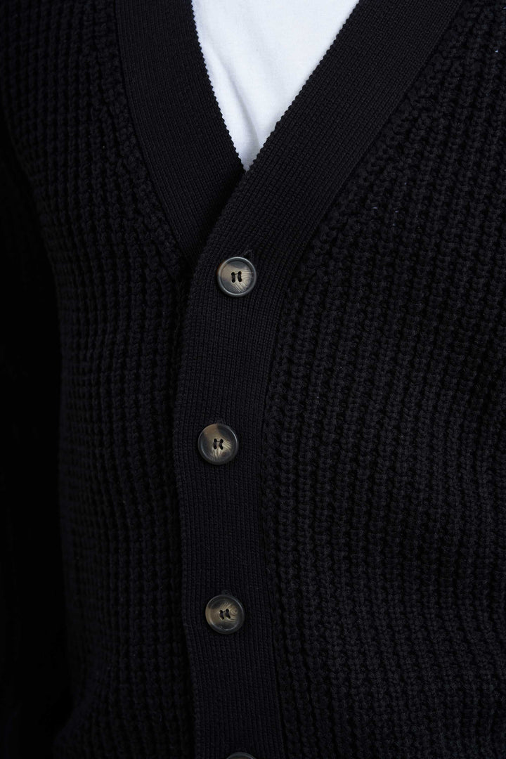 Strik Cardigan 'Herlufmagle' - Black