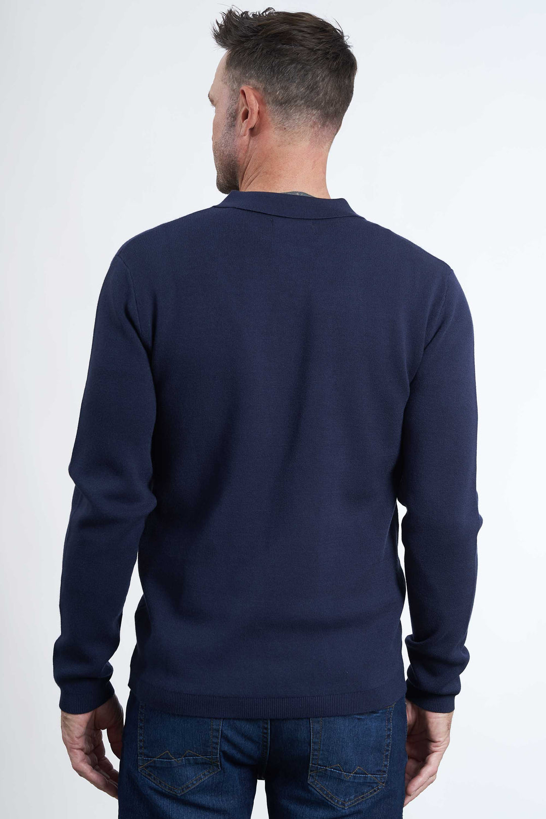 Strik Halfzip 'Vejlby' - Navy Blazer