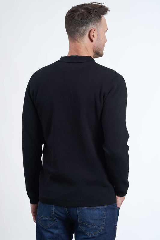 Strik Halfzip 'Vejlby' - Black