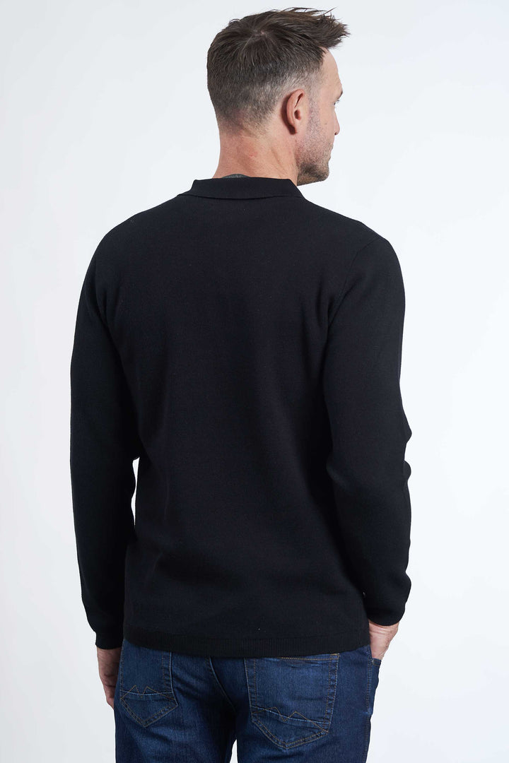 Strik Halfzip 'Vejlby' - Black